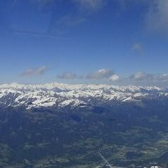 Flugwegposition um 12:39:00: Aufgenommen in der Nähe von Gemeinde Oberdrauburg, 9781, Österreich in 2836 Meter